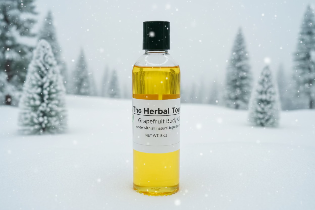 Grapefruit Body Oil 8 ounce