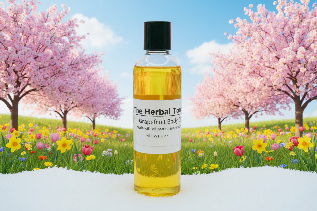 Grapefruit Body Oil 8 ounce