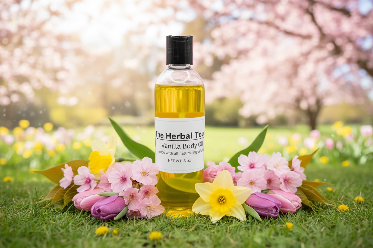 Vanilla Body Oil 8 ounce