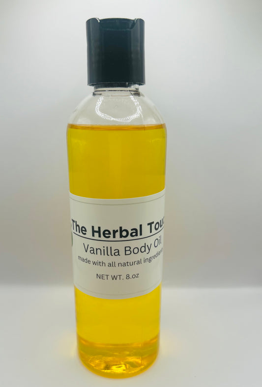 Vanilla Body Oil 8 ounce